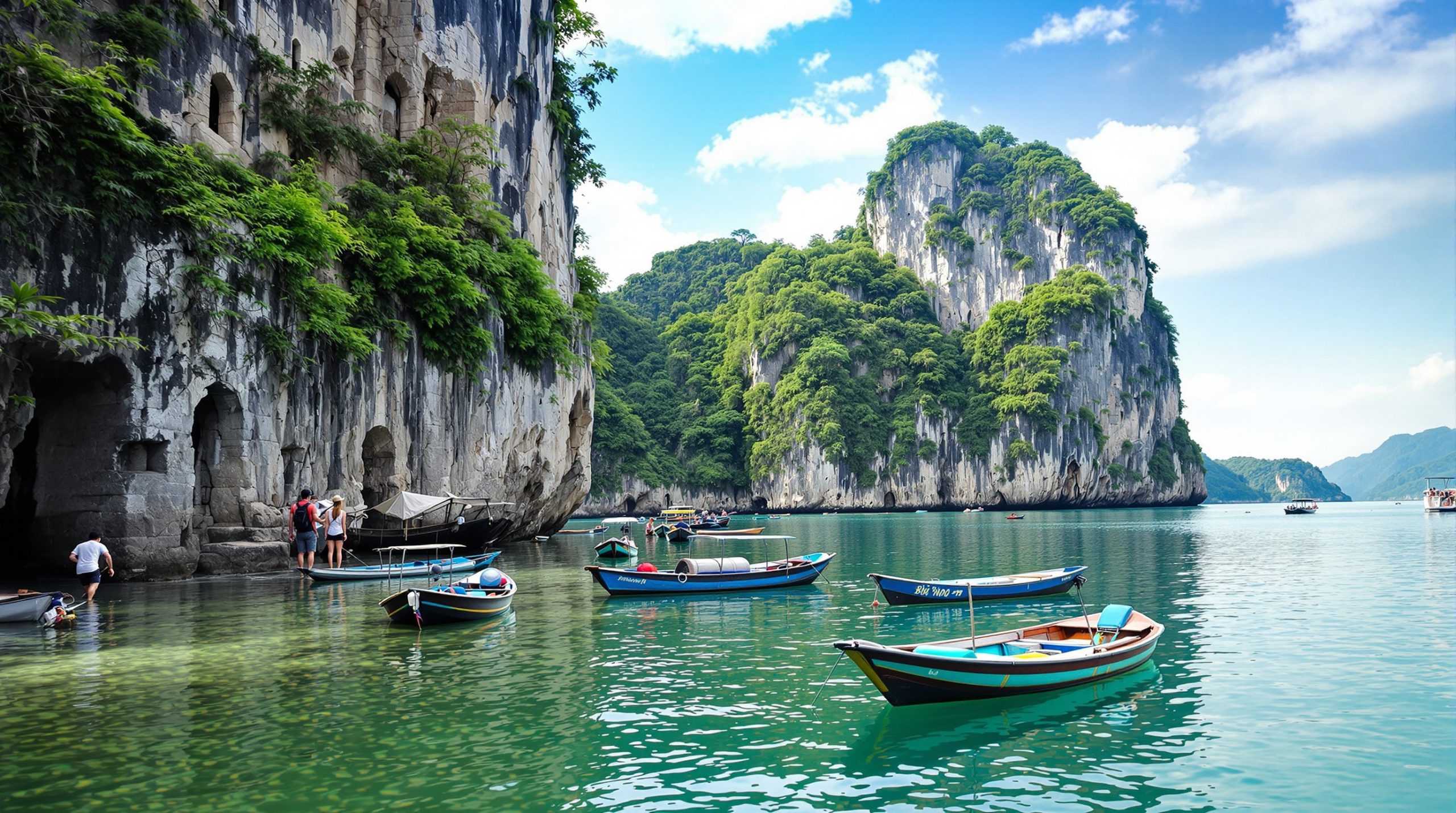 Cách chọn vé tàu thăm vịnh Hạ Long tuyến 1 hay tuyến 2 cho công ty?