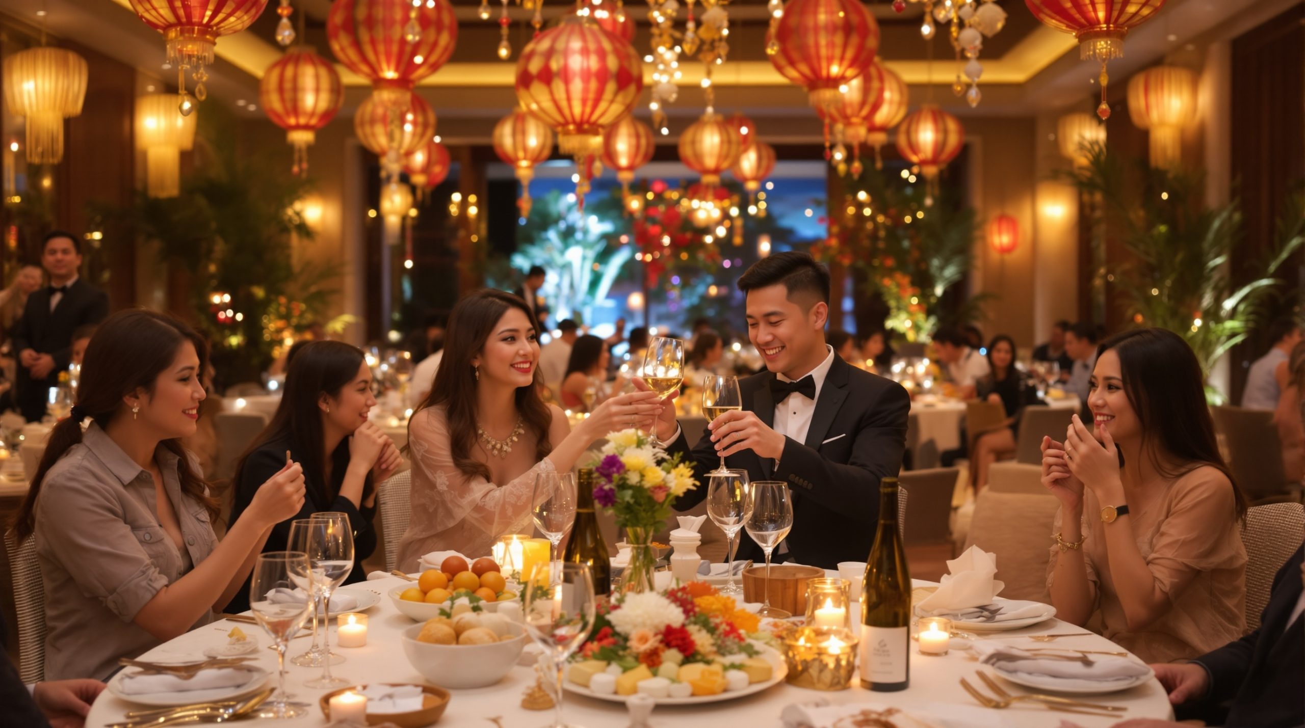 Lựa chọn không gian sinh hoạt và Gala Dinner trên tàu
