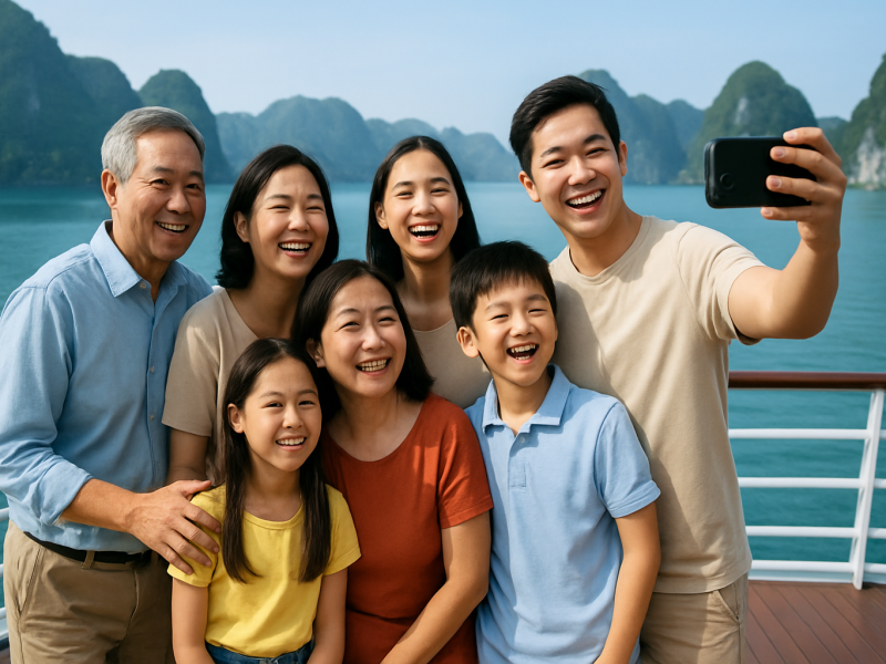 Đặt Du Thuyền Nhóm Đông Tại Hạ Long: Bí Quyết Chọn Cabin Cạnh Nhau 2026