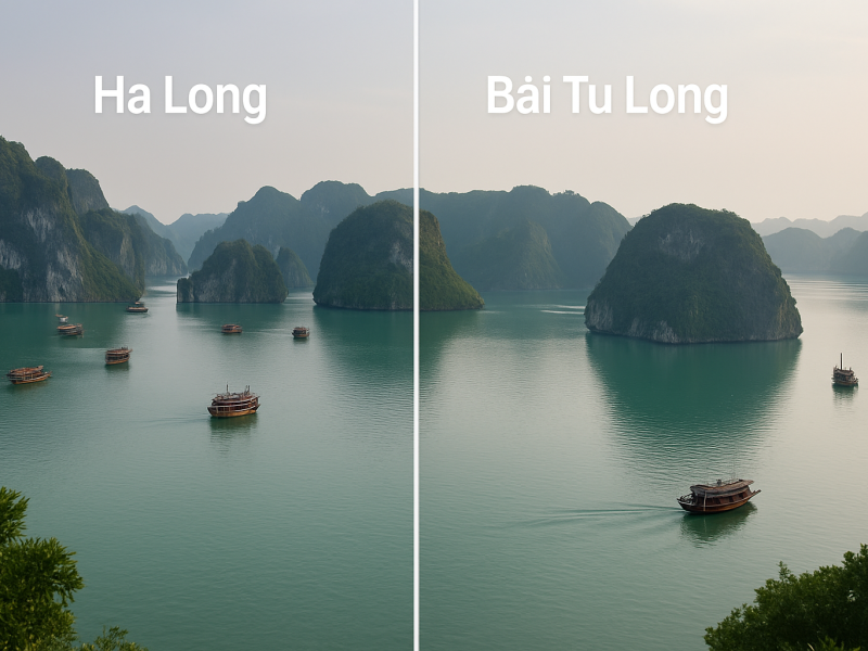 Đi Bái Tử Long bằng du thuyền: Khác gì so với tuyến Vịnh Hạ Long truyền thống?