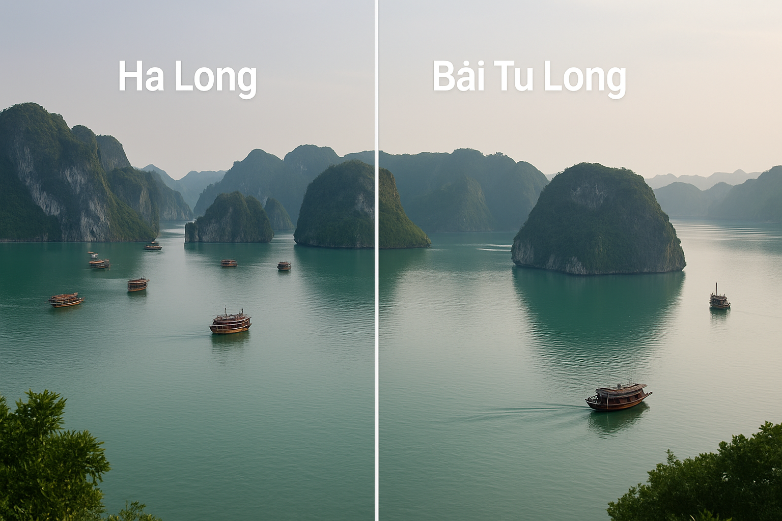 Đi Bái Tử Long bằng du thuyền: Khác gì so với tuyến Vịnh Hạ Long truyền thống?