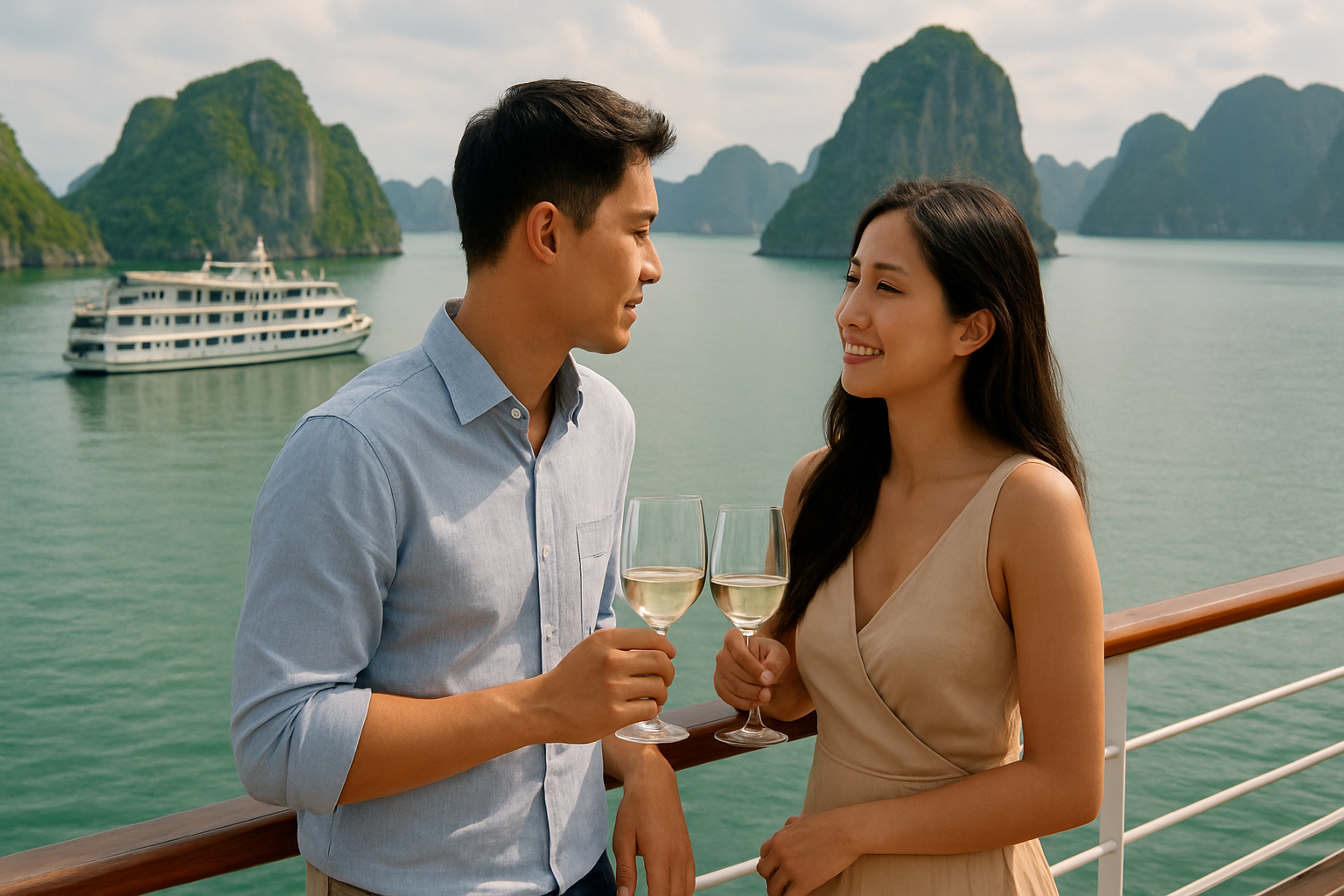 Tiêu chí cốt lõi khi chọn du thuyền Hạ Long cho cặp đôi
