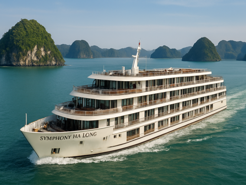 Review Du Thuyền Symphony Hạ Long 5 Sao: Bảng Giá 2026