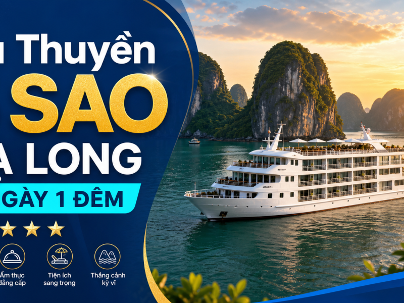 Du Thuyền 5 Sao Hạ Long 2 Ngày 1 Đêm: Giá Vé, Top Tàu 2026
