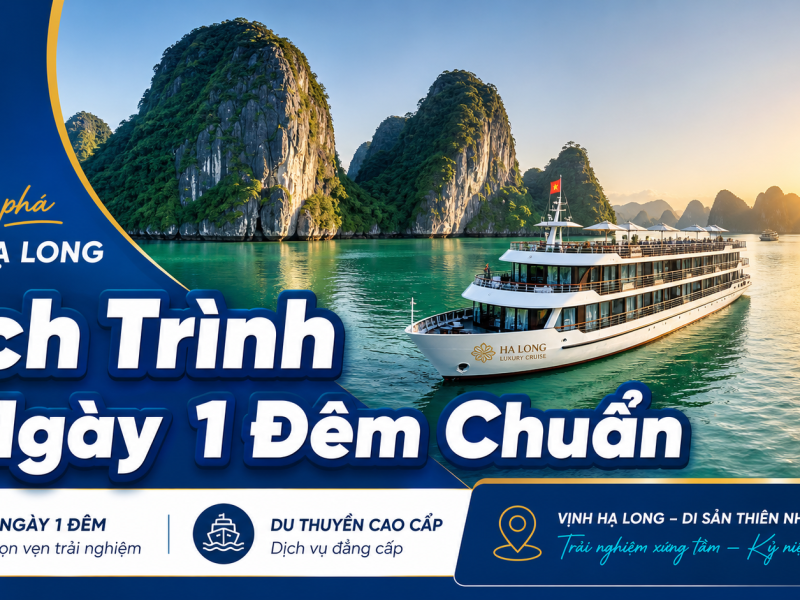 Du Thuyền Hạ Long 3 Ngày 2 Đêm: Giá, Tàu Và Lịch Trình 2026