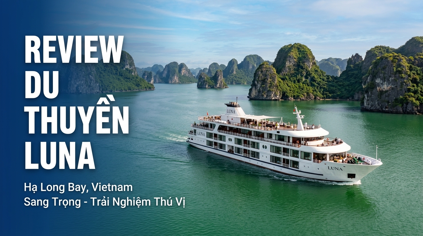 Review Du Thuyền Luna Hạ Long: Giá, Lịch Trình 2026